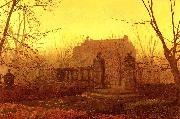 Atkinson Grimshaw Autumn Morning Sweden oil painting reproduction